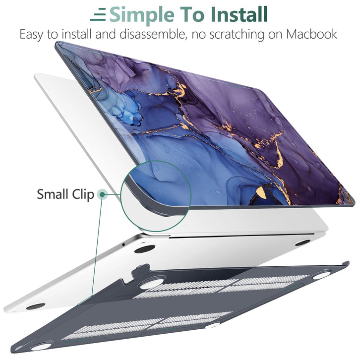 DONGKE Bows & Stars MacBook Air Hard Shell Case