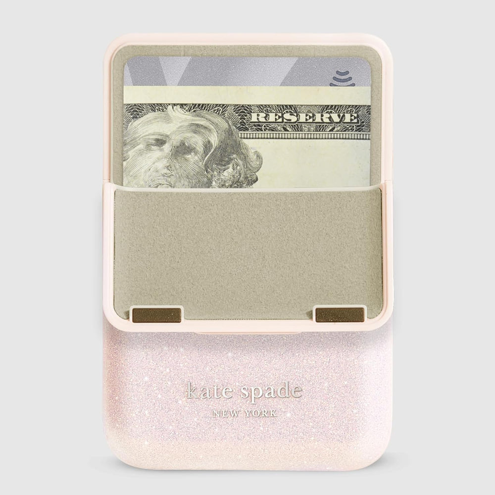 Sparkle Pink Flip Wallet by Kate Spade New York - DOKUTRONIX