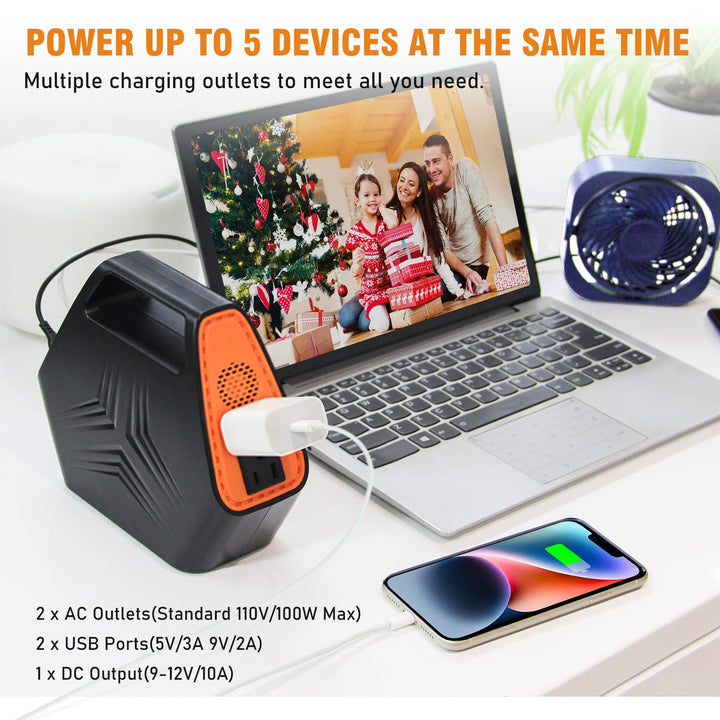 “SolarGo 97: Portable Power Hub for Adventure”