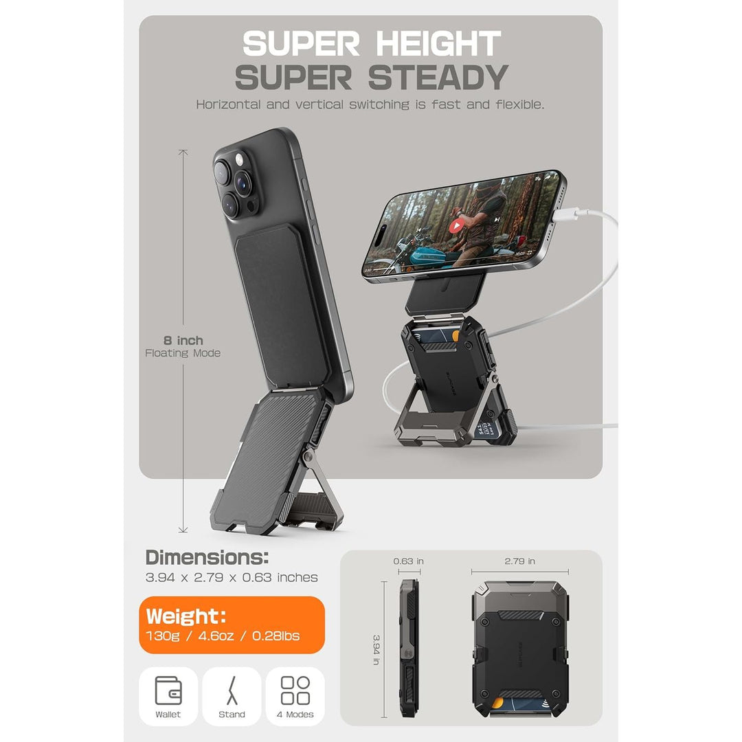 MagSafe Stand Wallet: RFID-Blocker for iPhone - DOKUTRONIX