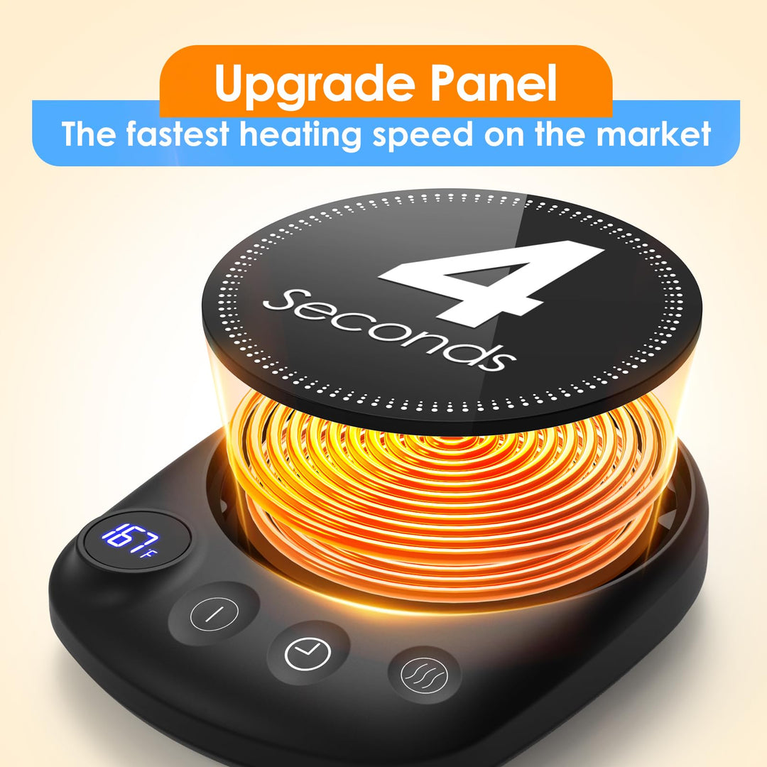 SmartHeat Mug Warmer: Fast, Safe & Versatile