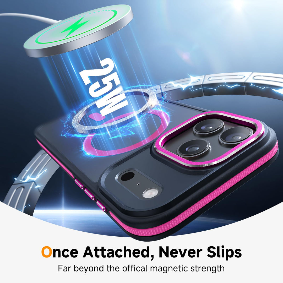 MagneFlex 3-in-1 iPhone 17 Pro Max Case - Red