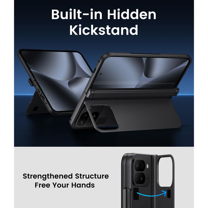 Pixel 10 Pro Fold Rugged Case with Stand & Protector - DOKUTRONIX