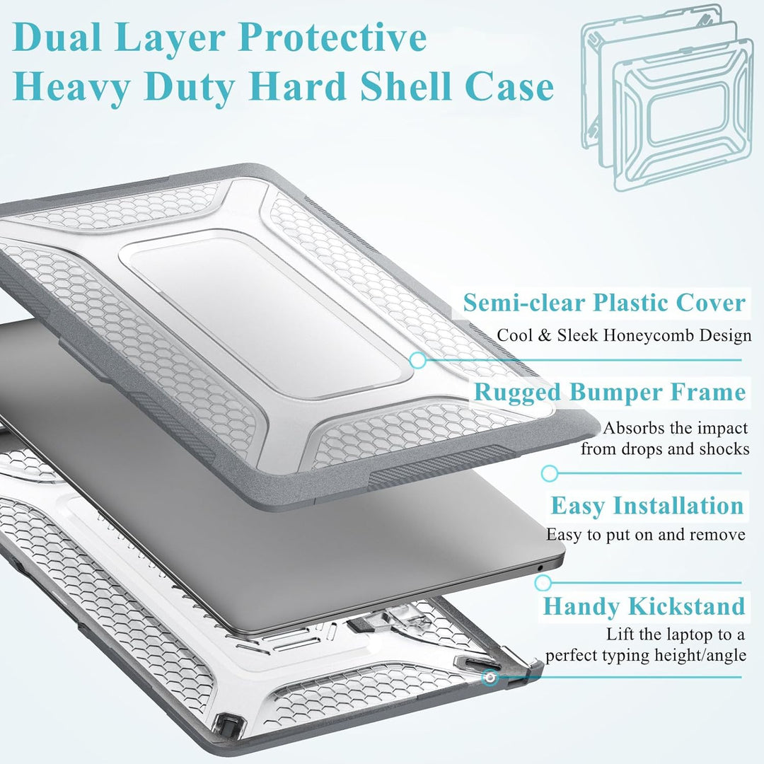 SpaceGrey MacAir 13in Case + Keyboard Cover