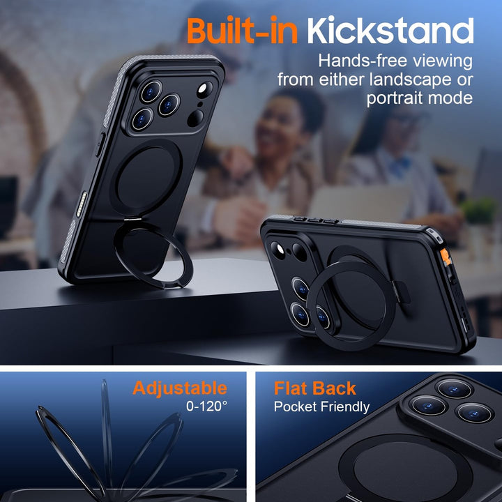 Temdan iPhone 17 Pro Max Case - Waterproof & Shockproof