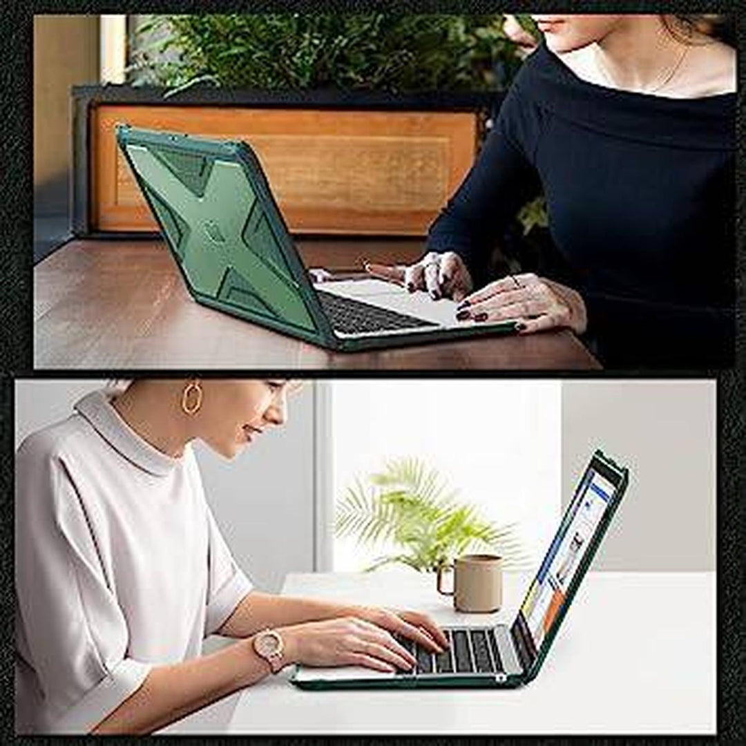 Fintie Midnight Green MacBook Air 13 Case - DOKUTRONIX