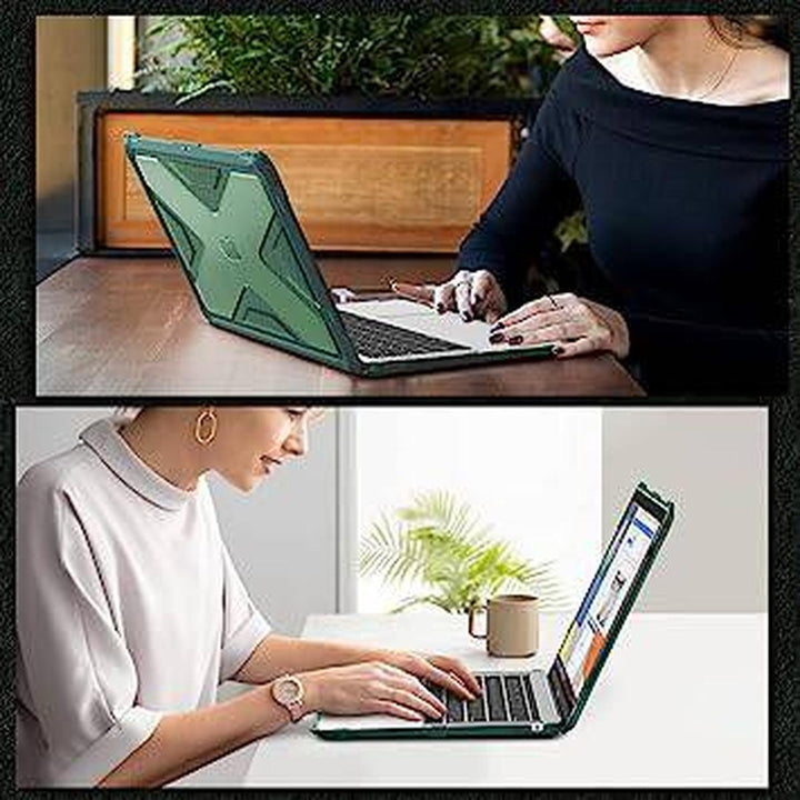 Fintie Midnight Green MacBook Air 13 Case - DOKUTRONIX