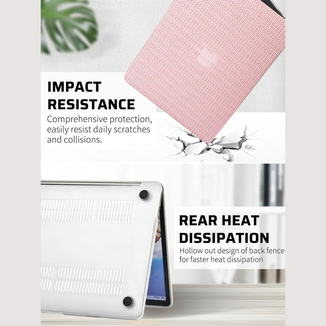 Seorsok Elegant Leather MacBook Air Case - Beige