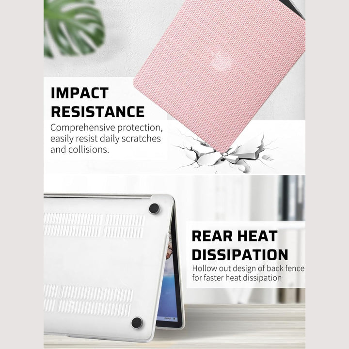 Seorsok Elegant Leather MacBook Air Case - Beige