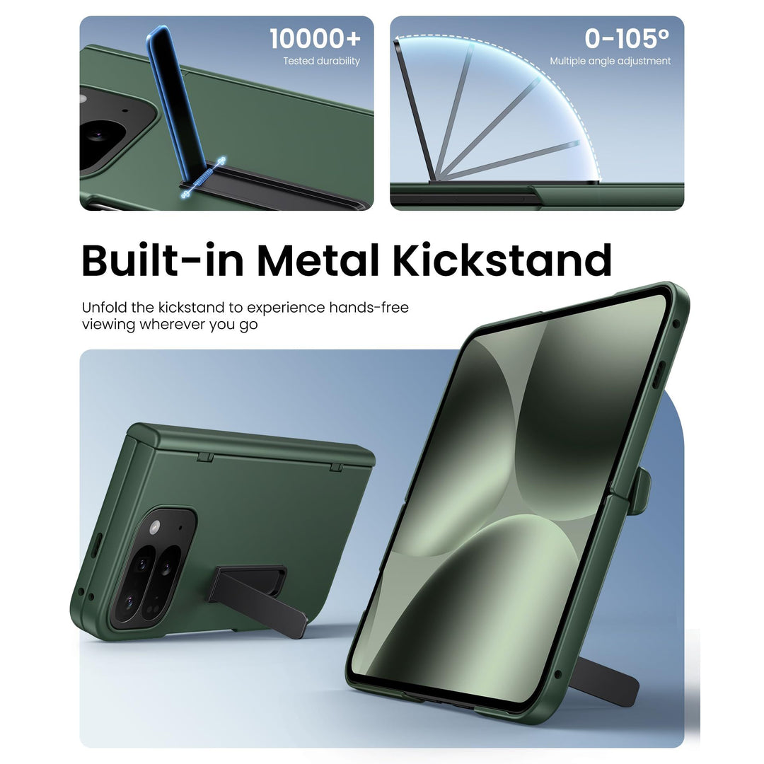 Pixel Pro Fold Case with Stand & Glass - DOKUTRONIX