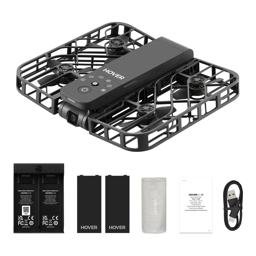 X1 CamFly Drone: Self-Flying, Foldable, Hands-Free