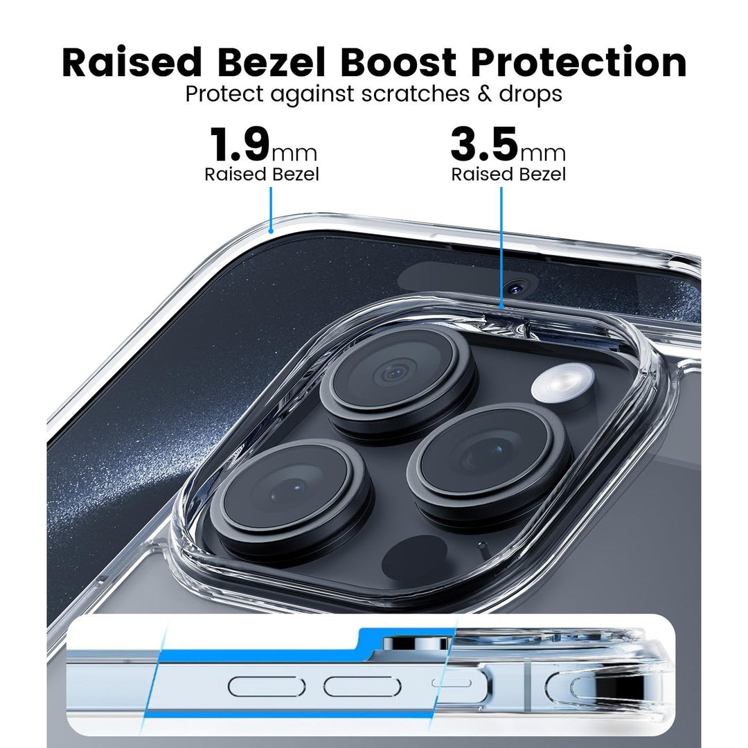 Mkeke Shield: Clear Military-Grade Case for iPhone 17