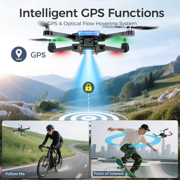 SkyCam 4K GPS Drone