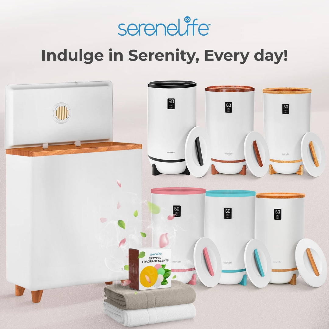 SereneLife Luxe Towel Warmer - Spa & Home Comfort