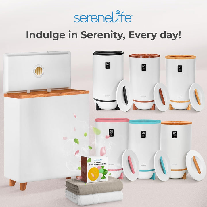 SereneLife Luxe Towel Warmer - Spa & Home Comfort