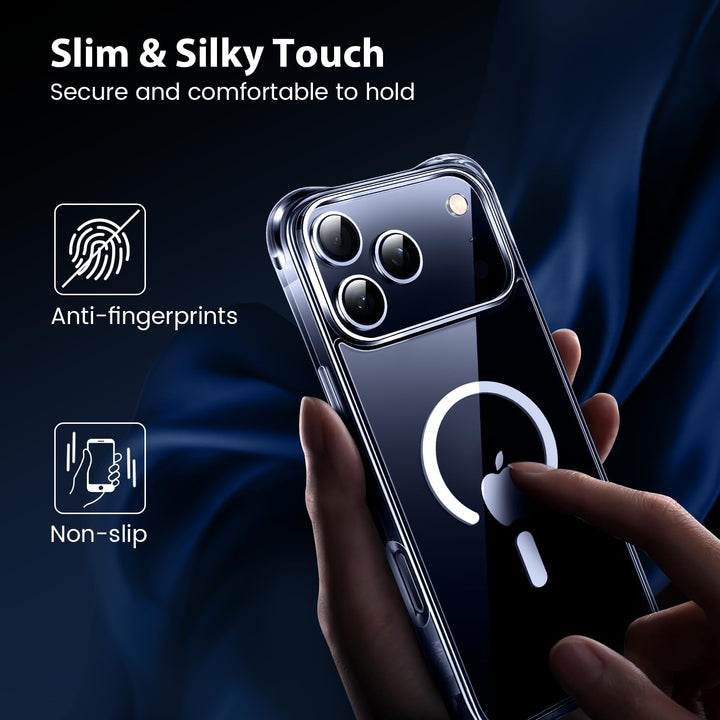 Mkeke Shield: Clear Military-Grade Case for iPhone 17