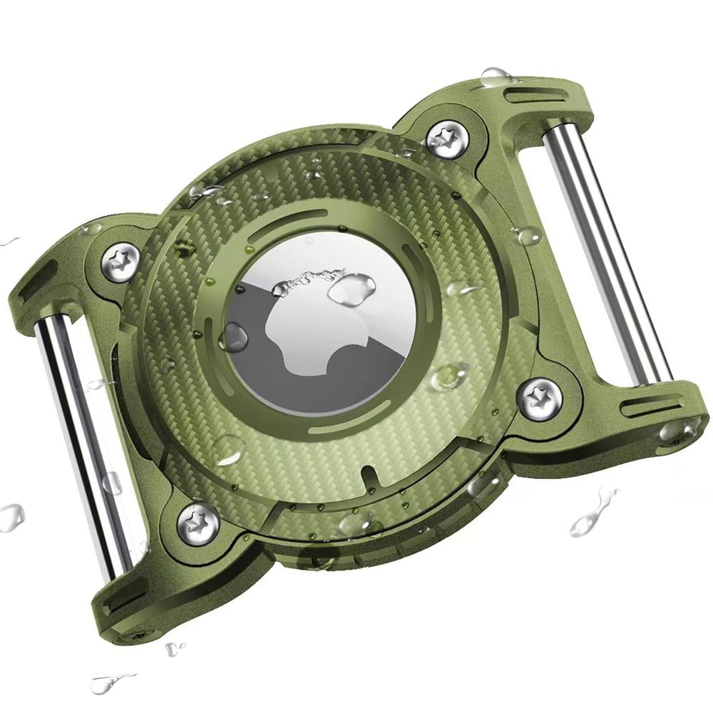 ONEONTA Waterproof AirTag Dog Collar Holder – TPU & Metal - DOKUTRONIX