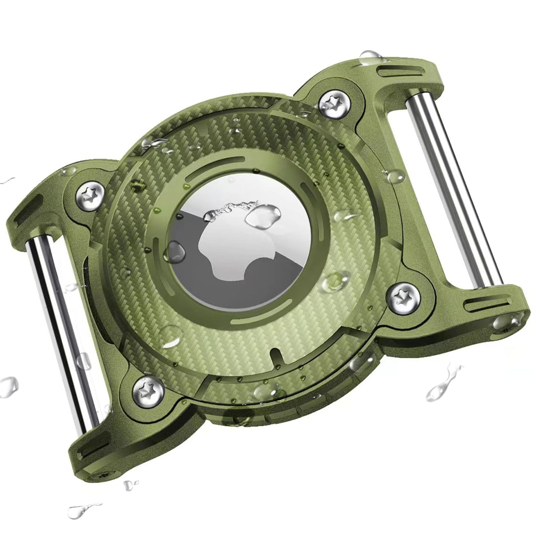 ONEONTA Waterproof AirTag Dog Collar Holder – TPU & Metal - DOKUTRONIX