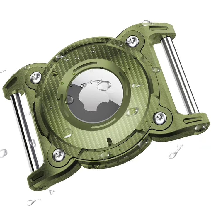 ONEONTA Waterproof AirTag Dog Collar Holder – TPU & Metal - DOKUTRONIX