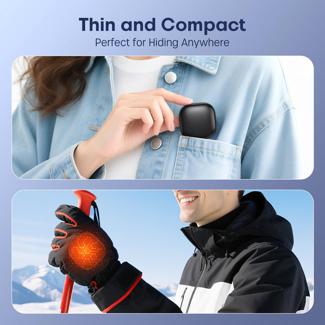 MiniMag Heat: Rechargeable Hand Warmers Duo