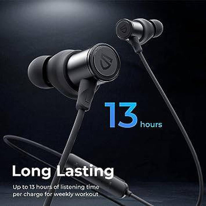 ImmerseBass In-Ear BT Headphones (Black) - DOKUTRONIX