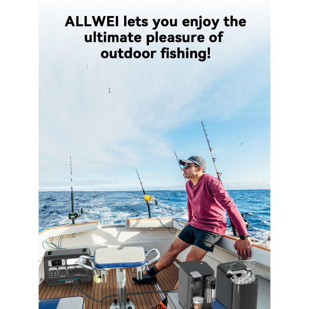 ALLWEI Solar Generator 280Wh