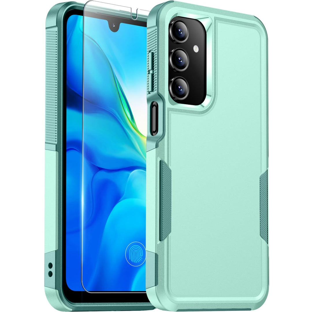 Red2Fire Designed for Samsung Galaxy A16 5G Case, [Military Grade Drop Protection] Non-Slip Heavy Duty Full Body Shockproof Protection Phone Case Galaxy A16 5G Case,Black - DOKUTRONIX