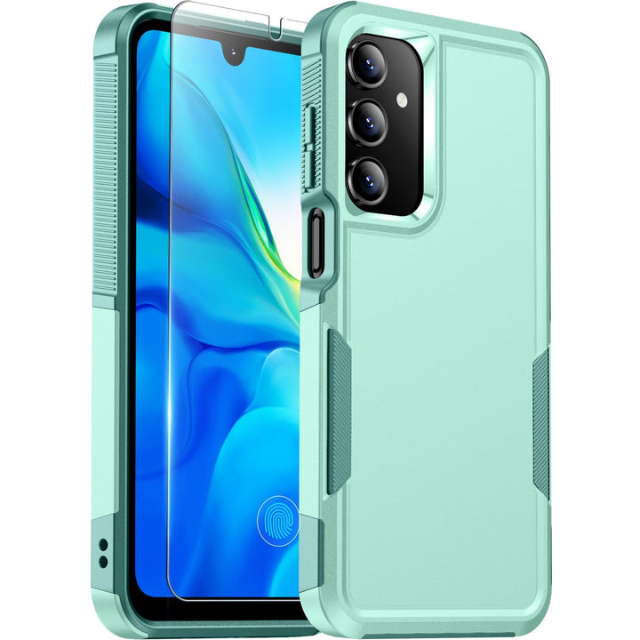 Red2Fire Designed for Samsung Galaxy A16 5G Case, [Military Grade Drop Protection] Non-Slip Heavy Duty Full Body Shockproof Protection Phone Case Galaxy A16 5G Case,Black - DOKUTRONIX