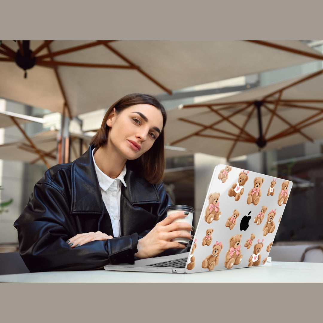 DONGKE Bows & Stars MacBook Air Hard Shell Case