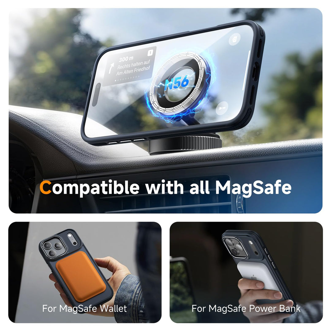 MagneFlex 3-in-1 iPhone 17 Pro Max Case - Red