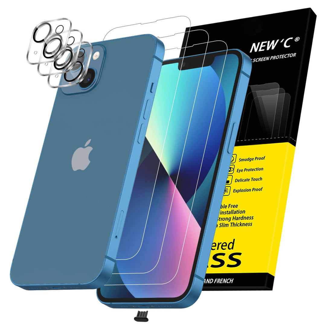 NEW'C Triple Shield: iPhone 16 Pro Protection Kit