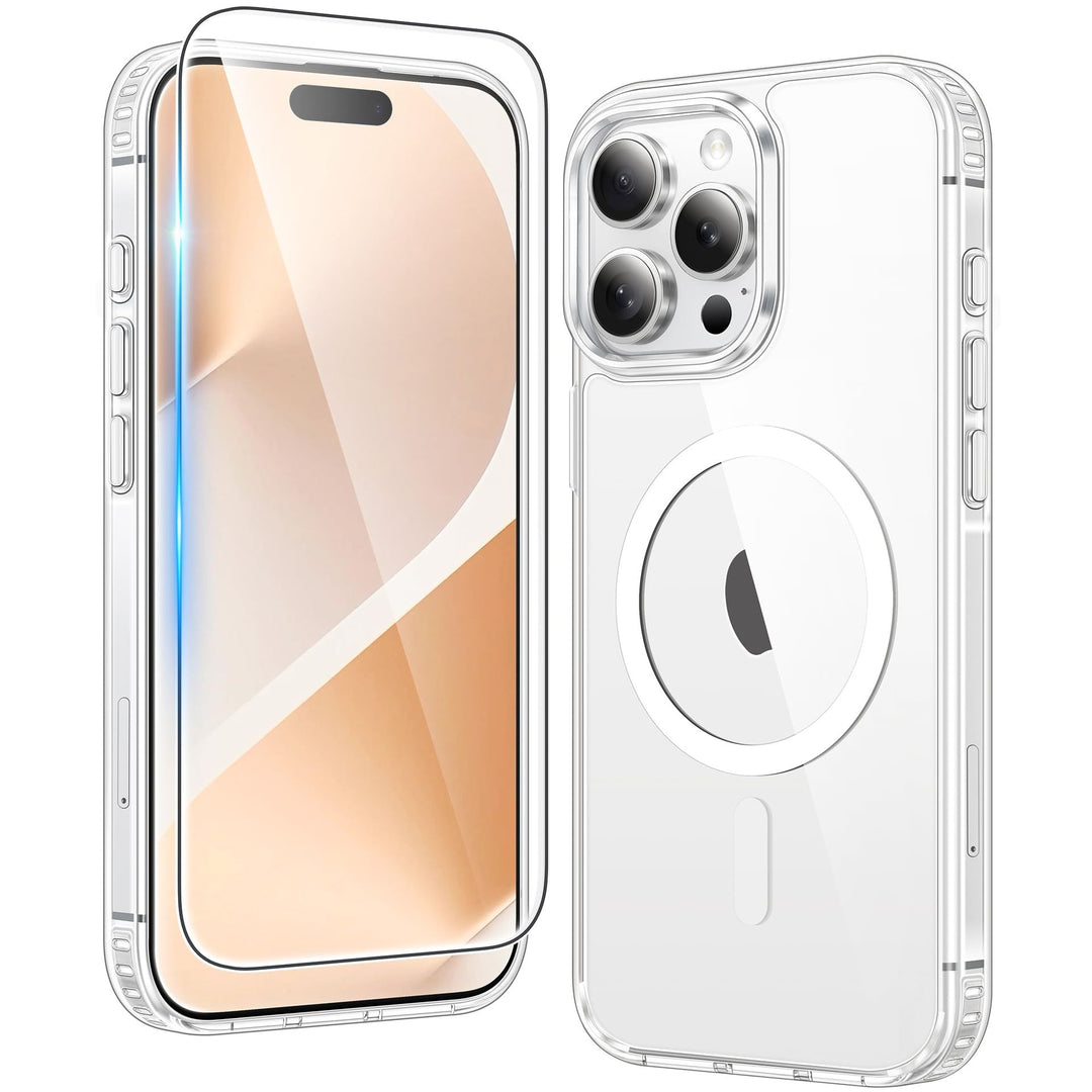 ClearShield Pro-Max Case: Slim, Magnetic, Shockproof - DOKUTRONIX