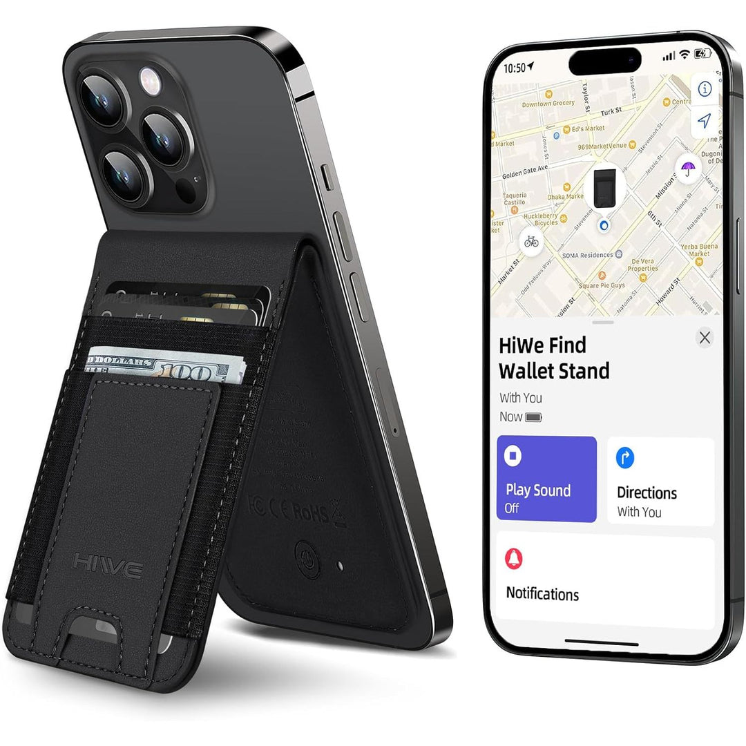 Mag-Safe Wallet Stand with Find My - DOKUTRONIX