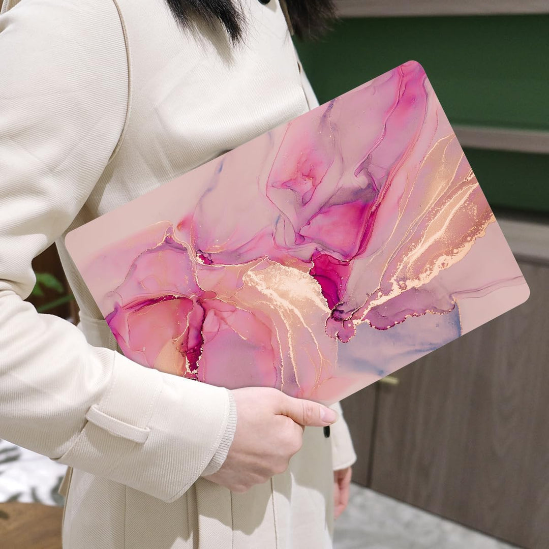 MEEgoodo Floral Hard Shell Case for MacBook Air 13