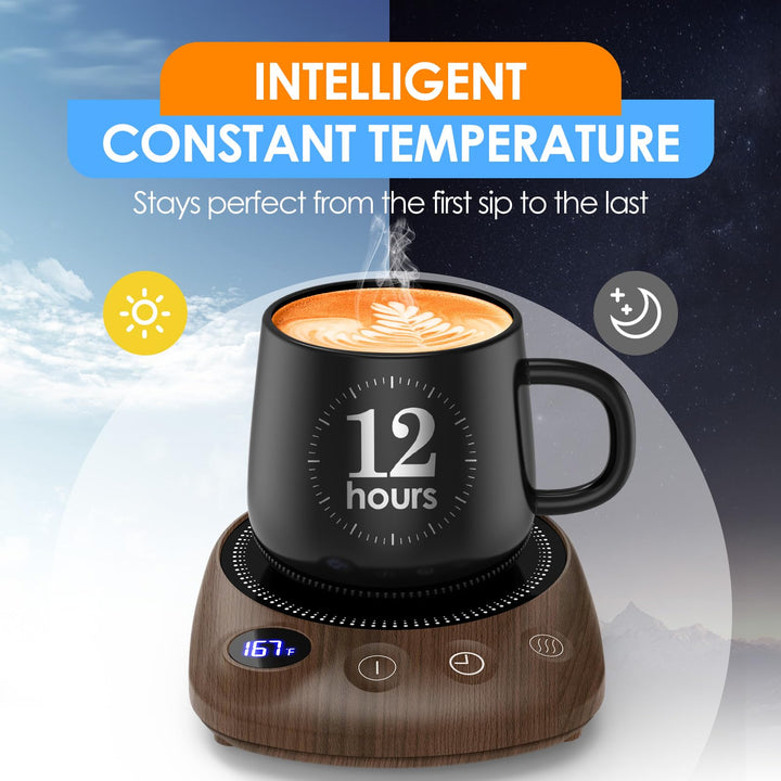 SmartHeat Mug Warmer: Fast, Safe & Versatile