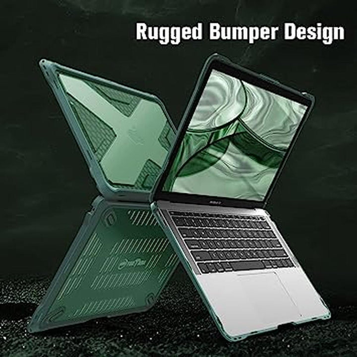 Fintie Midnight Green MacBook Air 13 Case - DOKUTRONIX