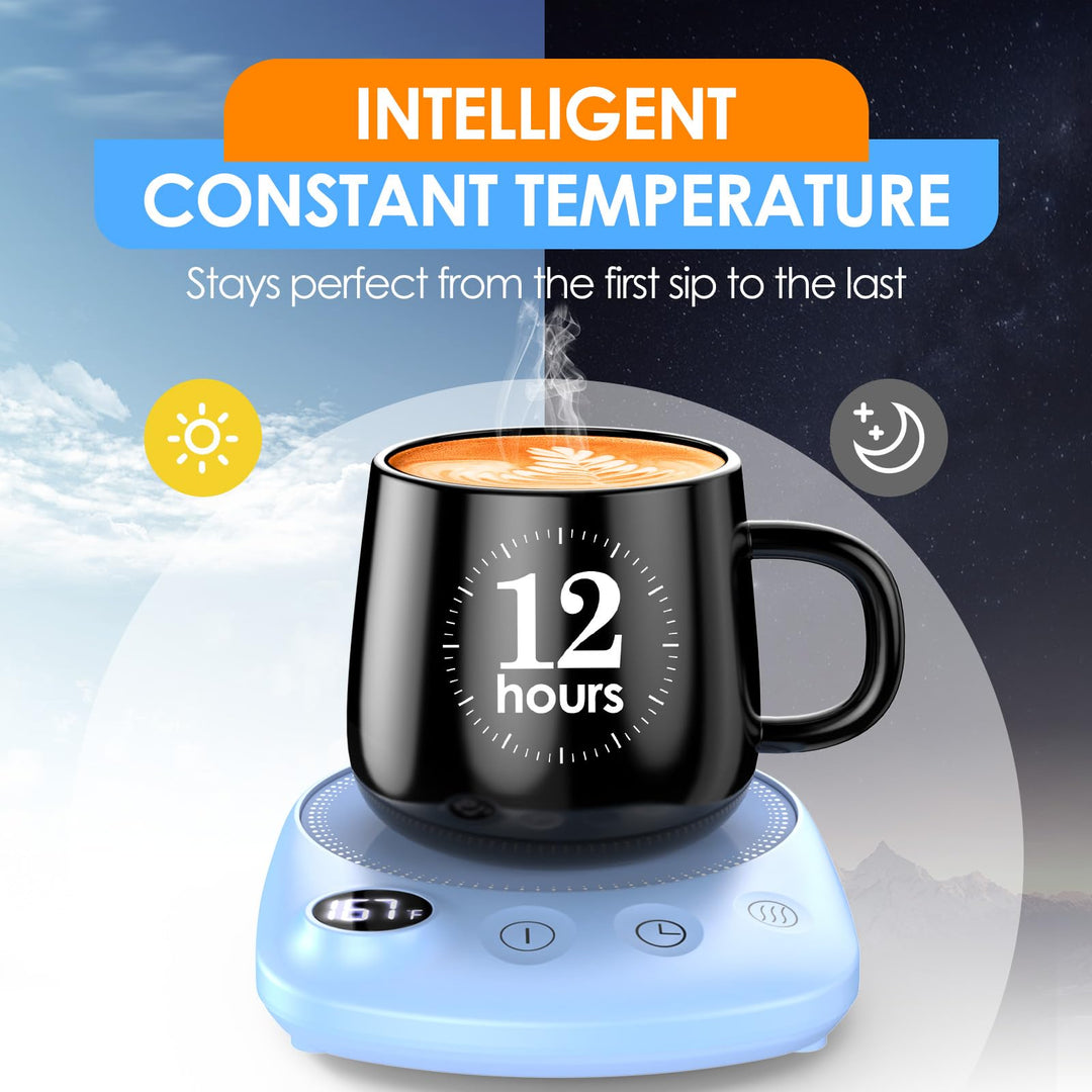 SmartHeat Mug Warmer: Fast, Safe & Versatile