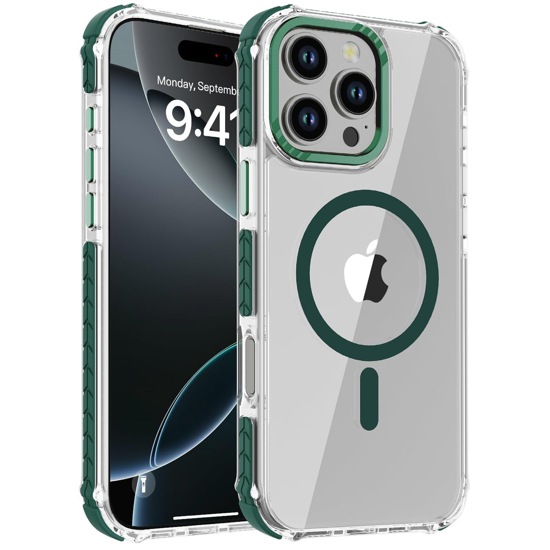 MagnoGuard Forest Red iPhone 17 Pro Max Case