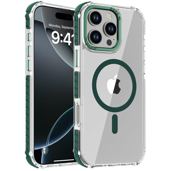 MagnoGuard Forest Red iPhone 17 Pro Max Case