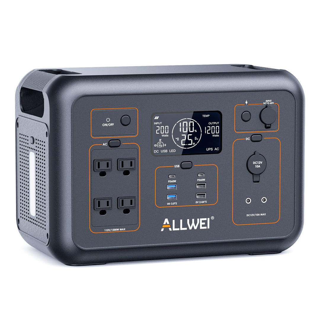 ALLWEI Solar Generator 280Wh