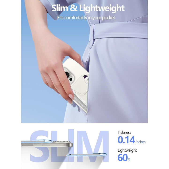 Miroddi MagSafe Wallet with Privacy Flap - DOKUTRONIX