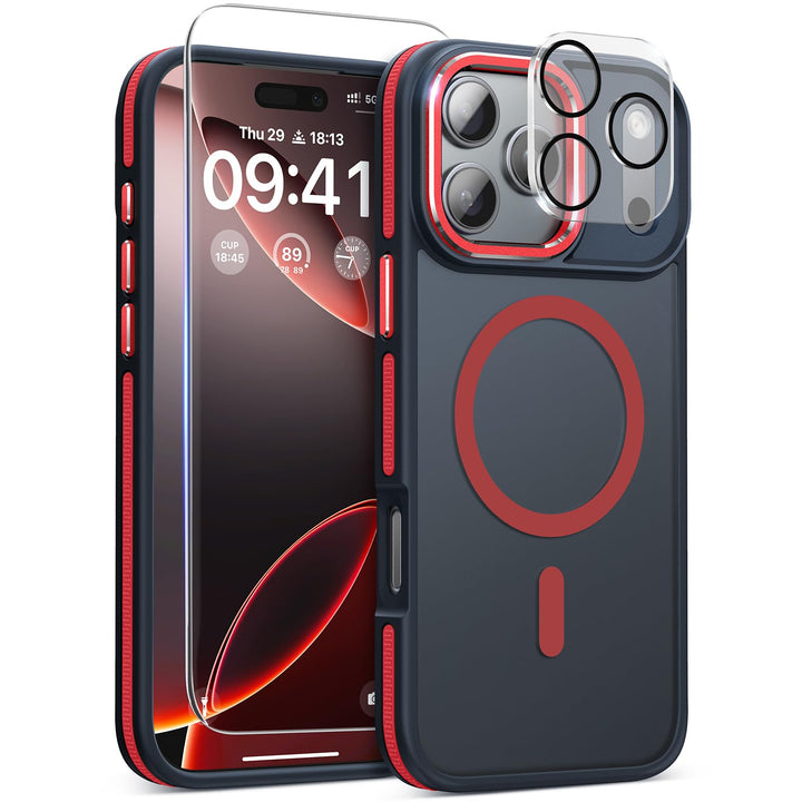 MagneFlex 3-in-1 iPhone 17 Pro Max Case - Red