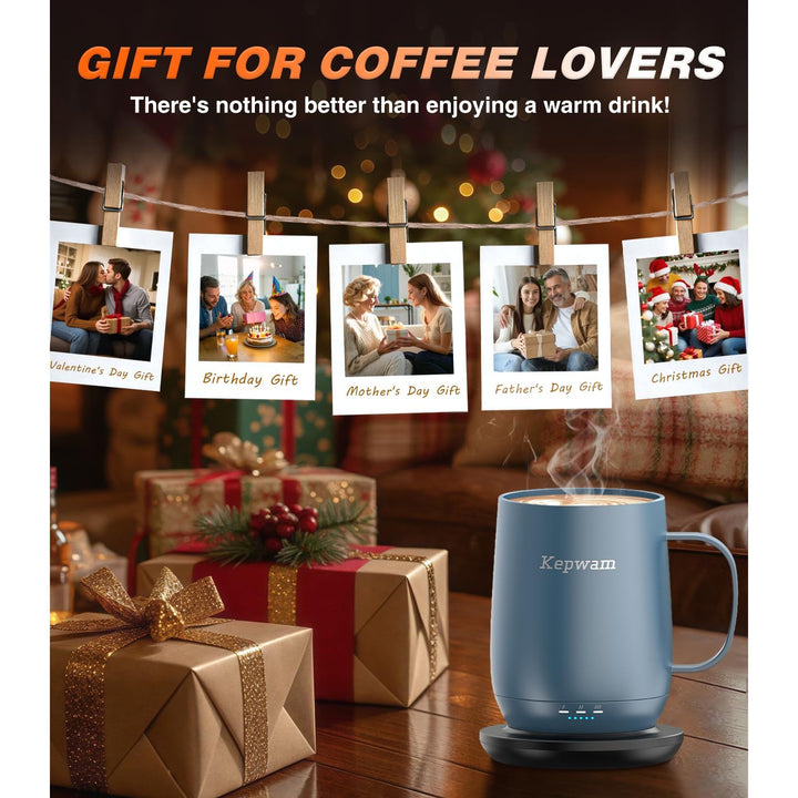 HeatMate 16oz Coffee Mug