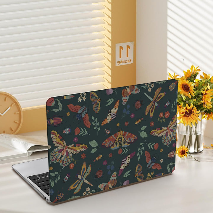 iLeadon Pink Floral MacBook Air 13 Case & Cover
