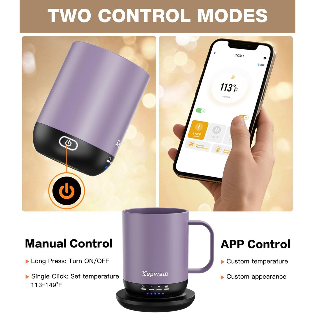 HeatMug Pro: Smart Self-Heating Coffee Cup