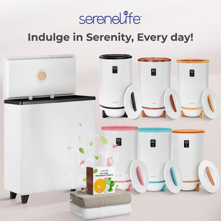 SereneLife Luxe Towel Warmer - Spa & Home Comfort