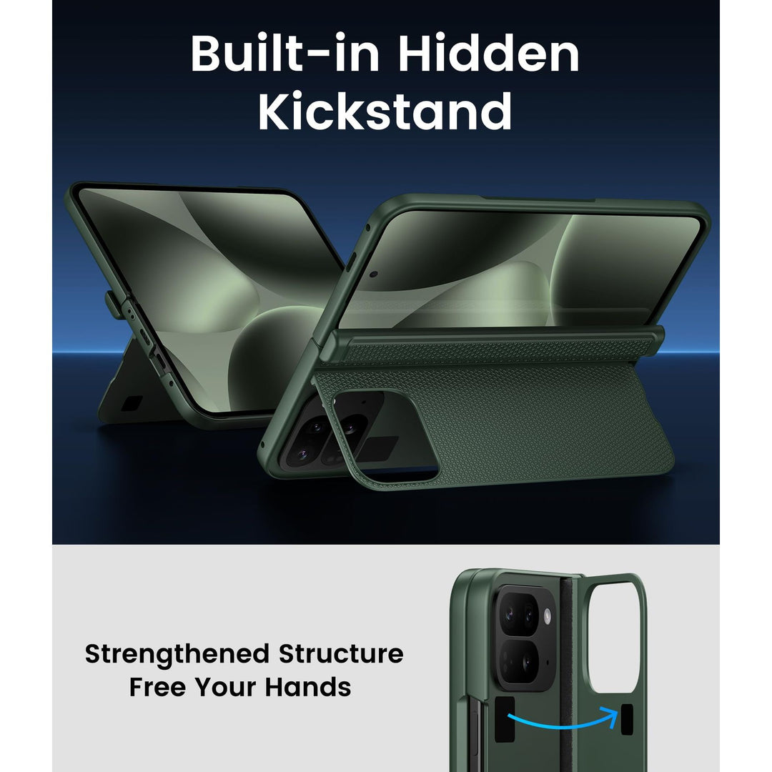 Pixel 10 Pro Fold Rugged Case with Stand & Protector - DOKUTRONIX