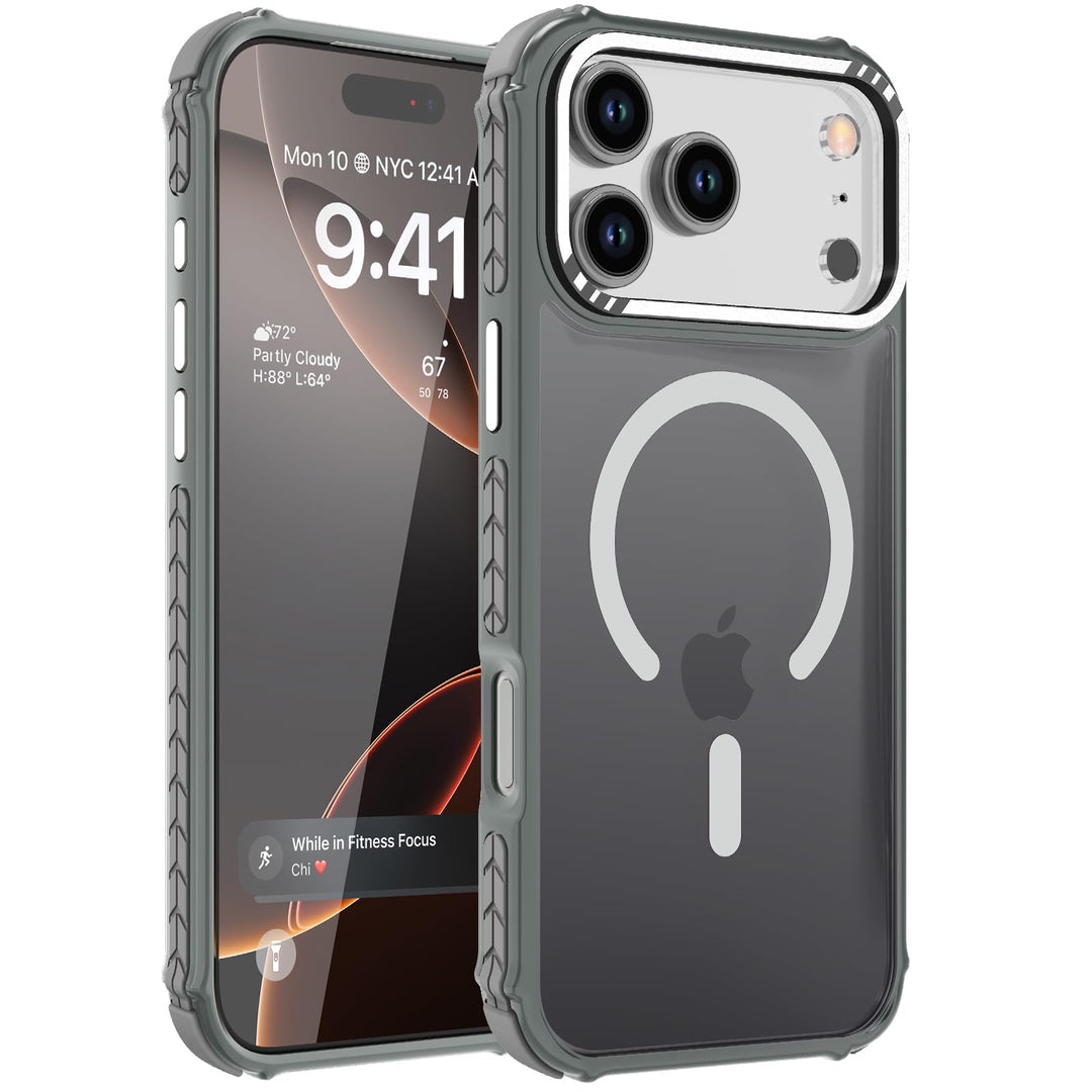 MagnoGuard Forest Red iPhone 17 Pro Max Case