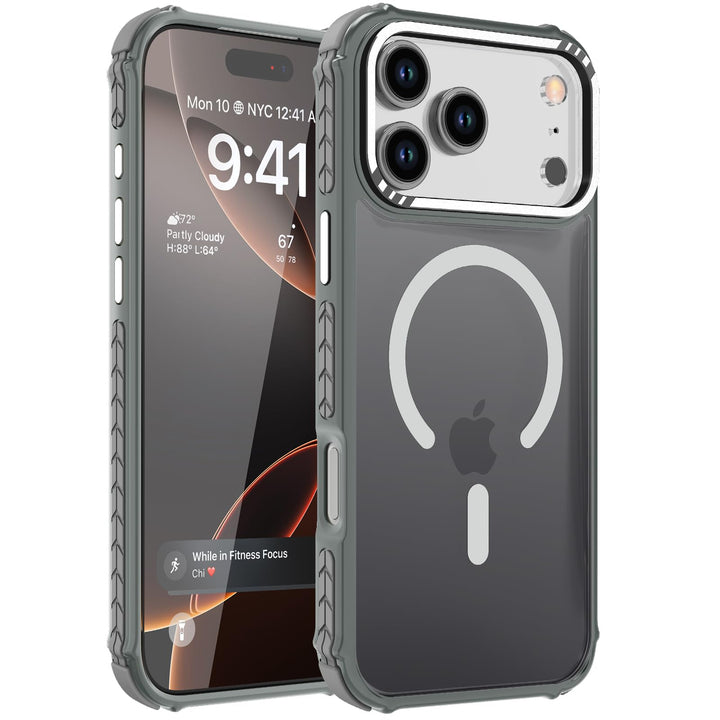 MagnoGuard Forest Red iPhone 17 Pro Max Case