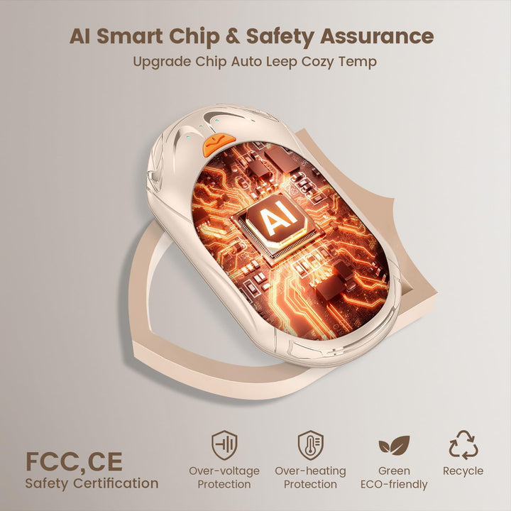 CozyPals: Rechargeable Hand Warmers Duo 6000mAh